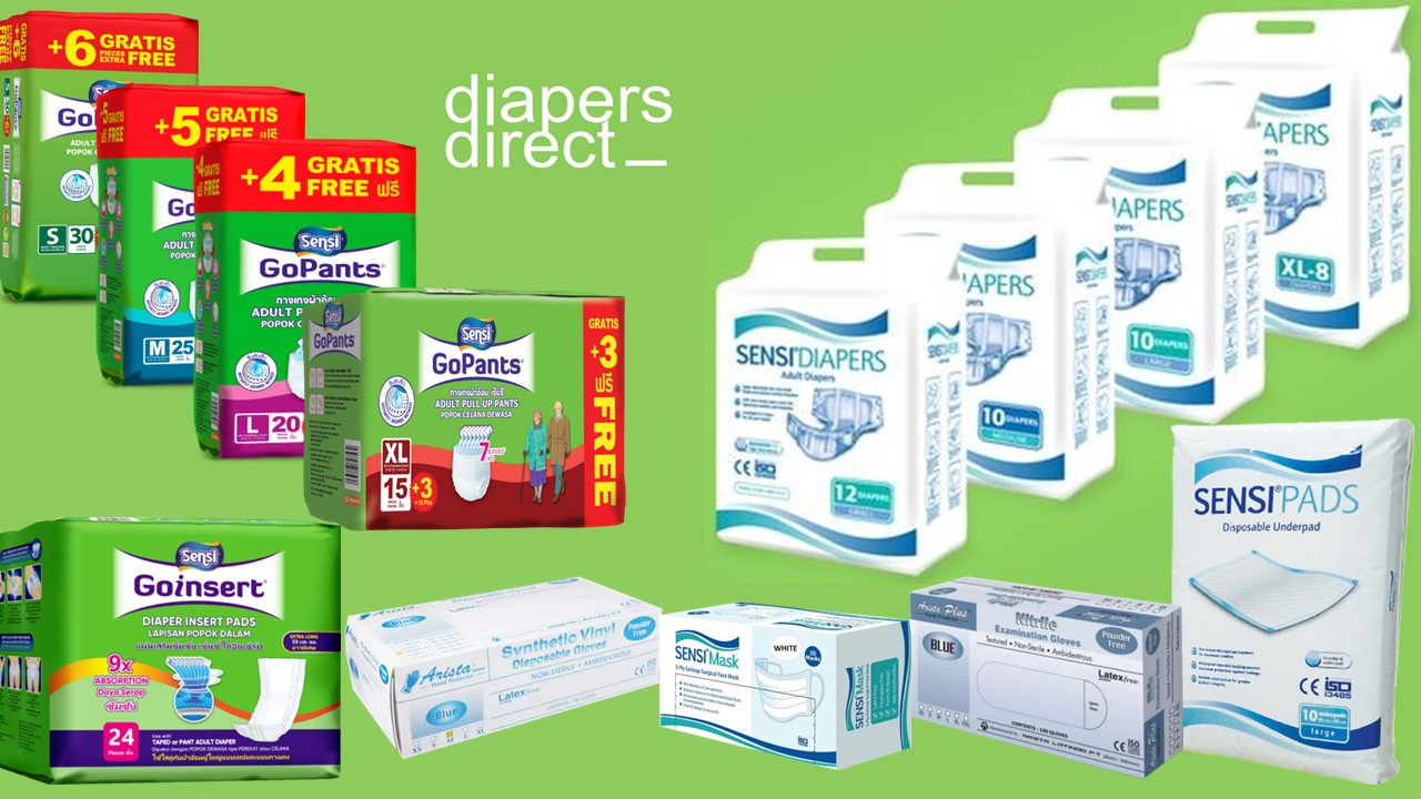 SENSI Adult Diapers S/M/L/XL