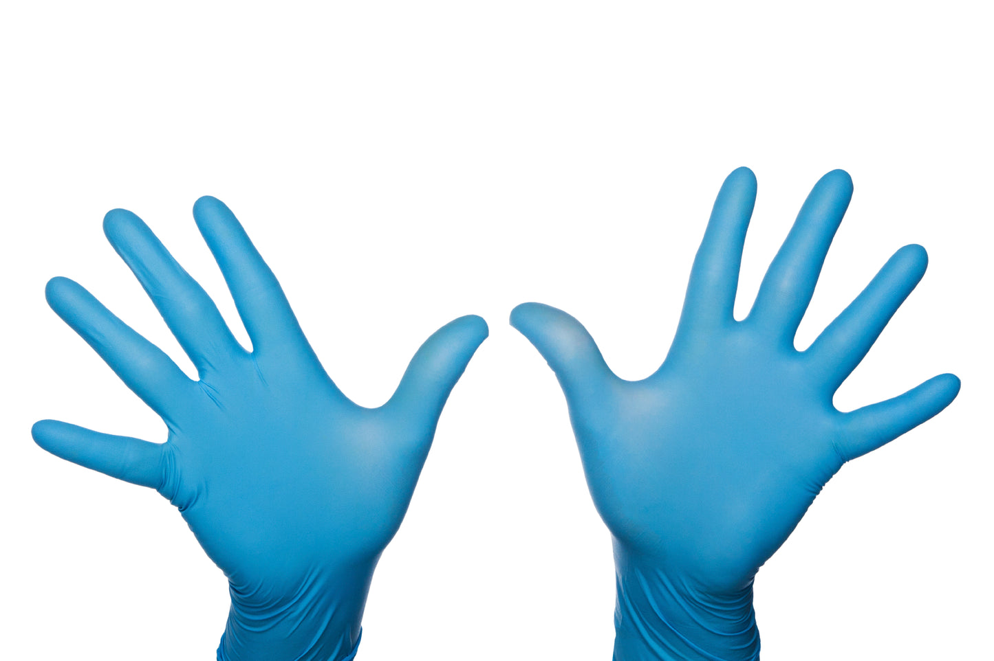 ARISTA Blue Nitrile Examination Gloves Powder Free