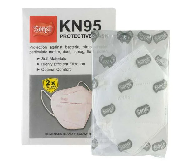 SENSI KN95 Mask White (individual packaging) - 20pcs Per Box
